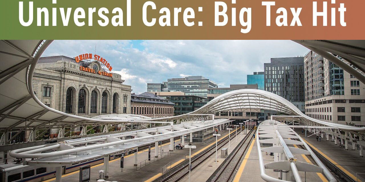 Modern train station with sleek architecture, train tracks, and urban background, highlighting transportation infrastructure and cityscape integration.